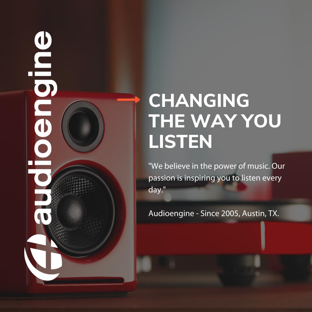 Foto 8 pulgar | Altavoces Bluetooth Audioengine A2 Inalámbricos De 60 W - Venta Internacional.