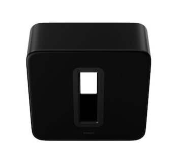 Foto 1 | Subwoofer Inalámbrico Sonos Sub Gen 3 Para Graves Profundos Negro