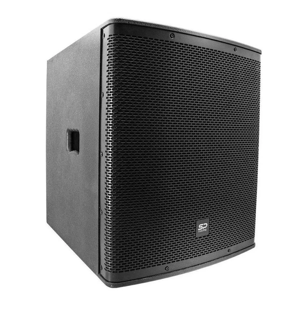 Subwoofer Amplificado 18 Alien Sp18 Color Negro Xlr