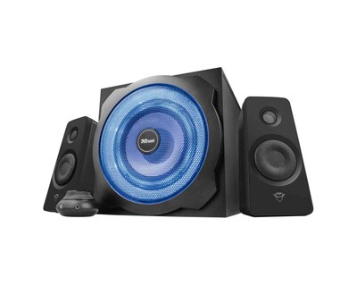Foto 3 | Bocina Gxt 628 Tytan Trust con Subwoofer Alámbrico 2.1 60W Rms 3.5 mm Negro