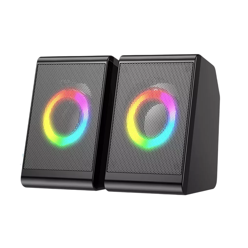 Bocinas para PC Belug RGB Subwoofer Negras