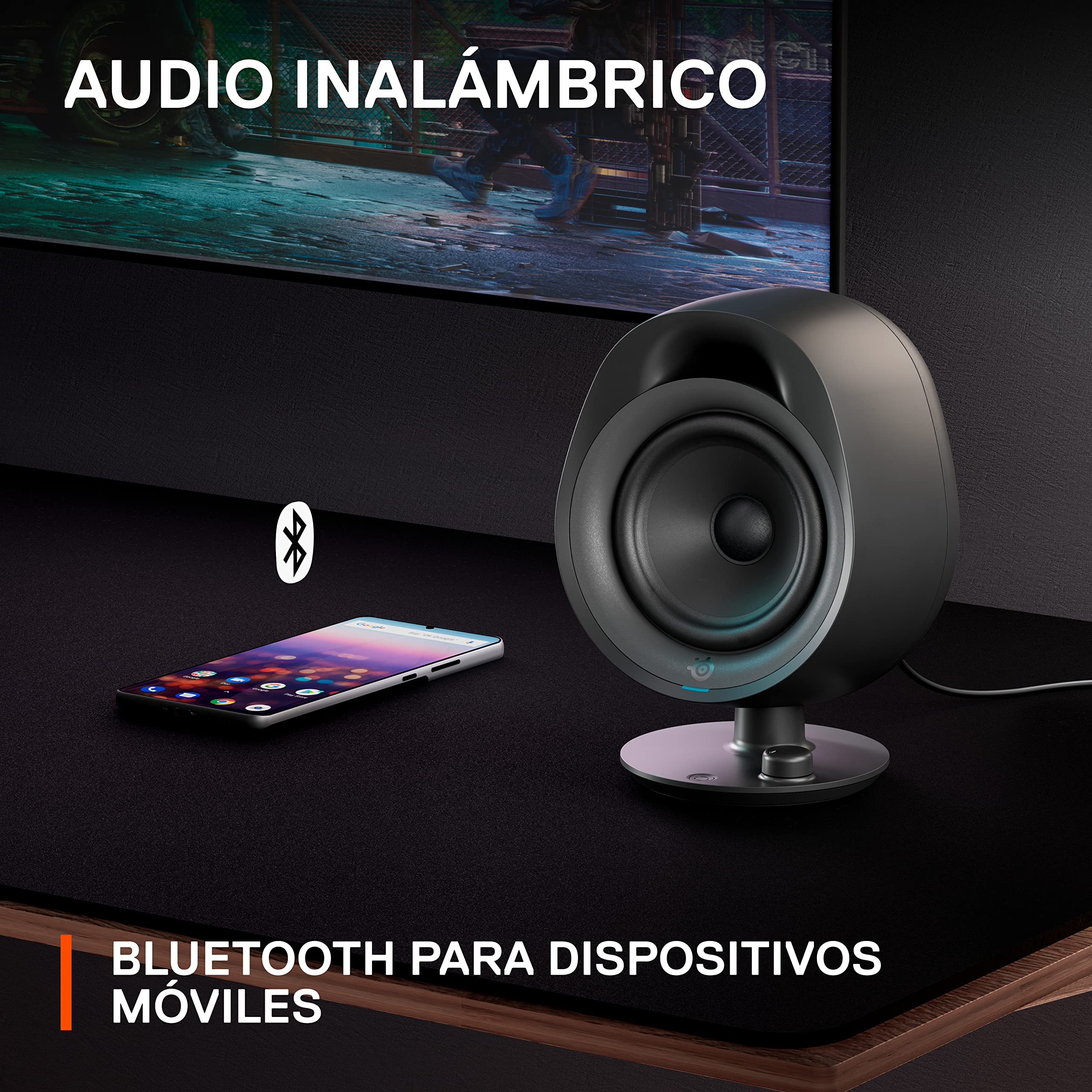 Foto 5 pulgar | Altavoces de Escritorio Steelseries Arena 3 2.0 Bluetooth - Venta Internacional