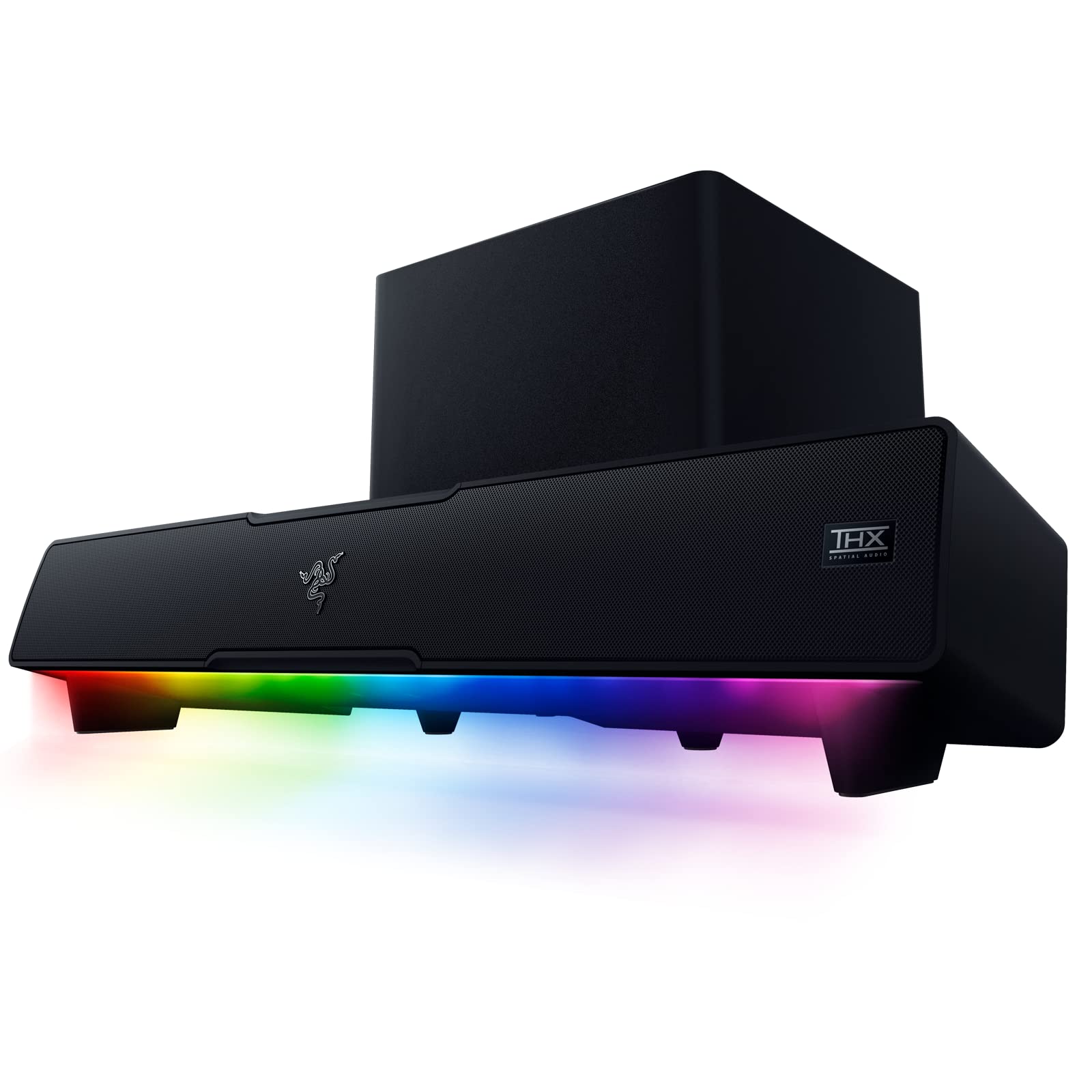 Barra de Sonido Multicontrolador Razer Leviathan V2 Subwoofer Bluetooth - Venta Internacional