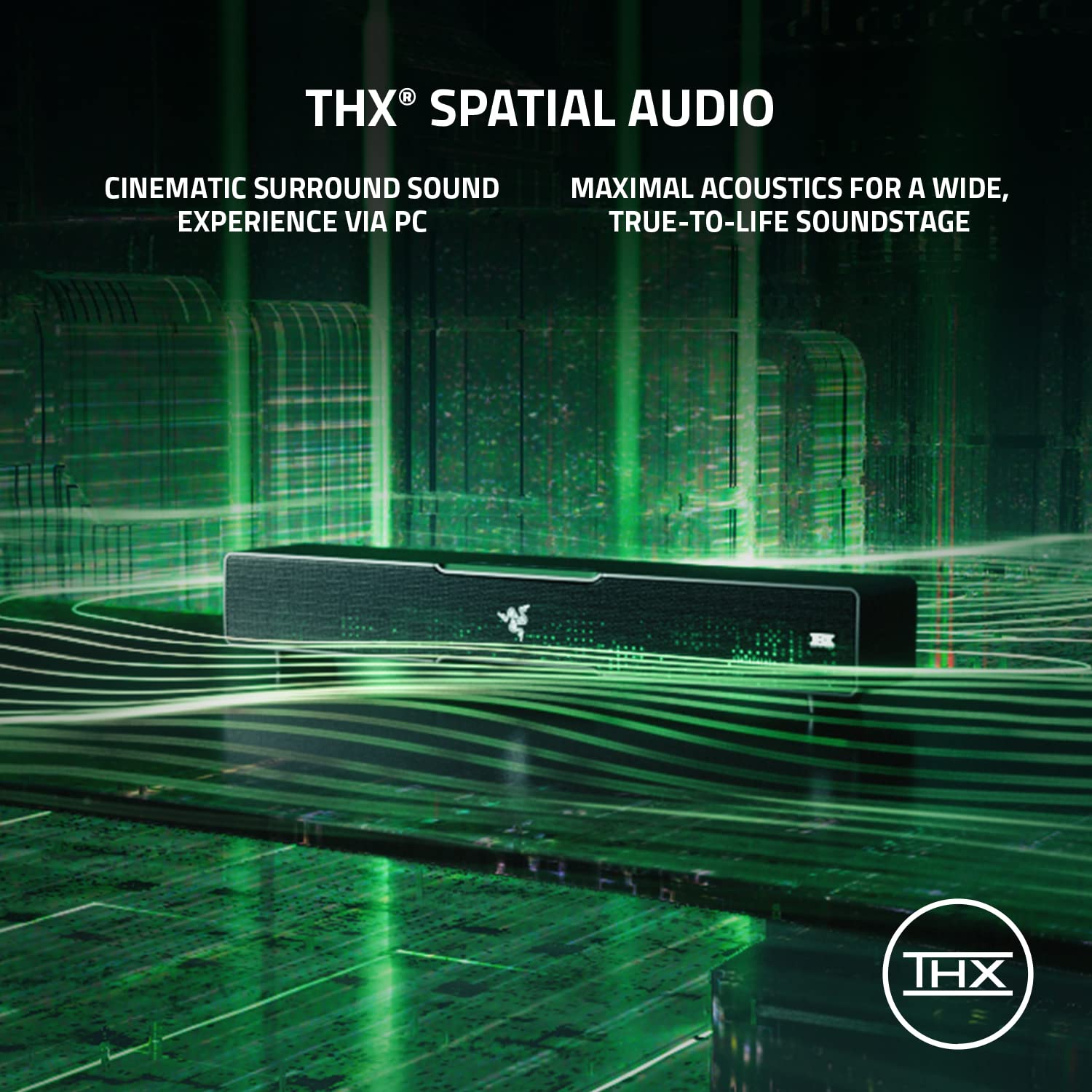 Foto 4 pulgar | Barra de Sonido Multicontrolador Razer Leviathan V2 Subwoofer Bluetooth - Venta Internacional