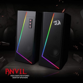 Foto 3 | Altavoces De Sobremesa Redragon Gs520 Rgb 2.0 Canales Alimentados Por Usb - Venta Internacional.