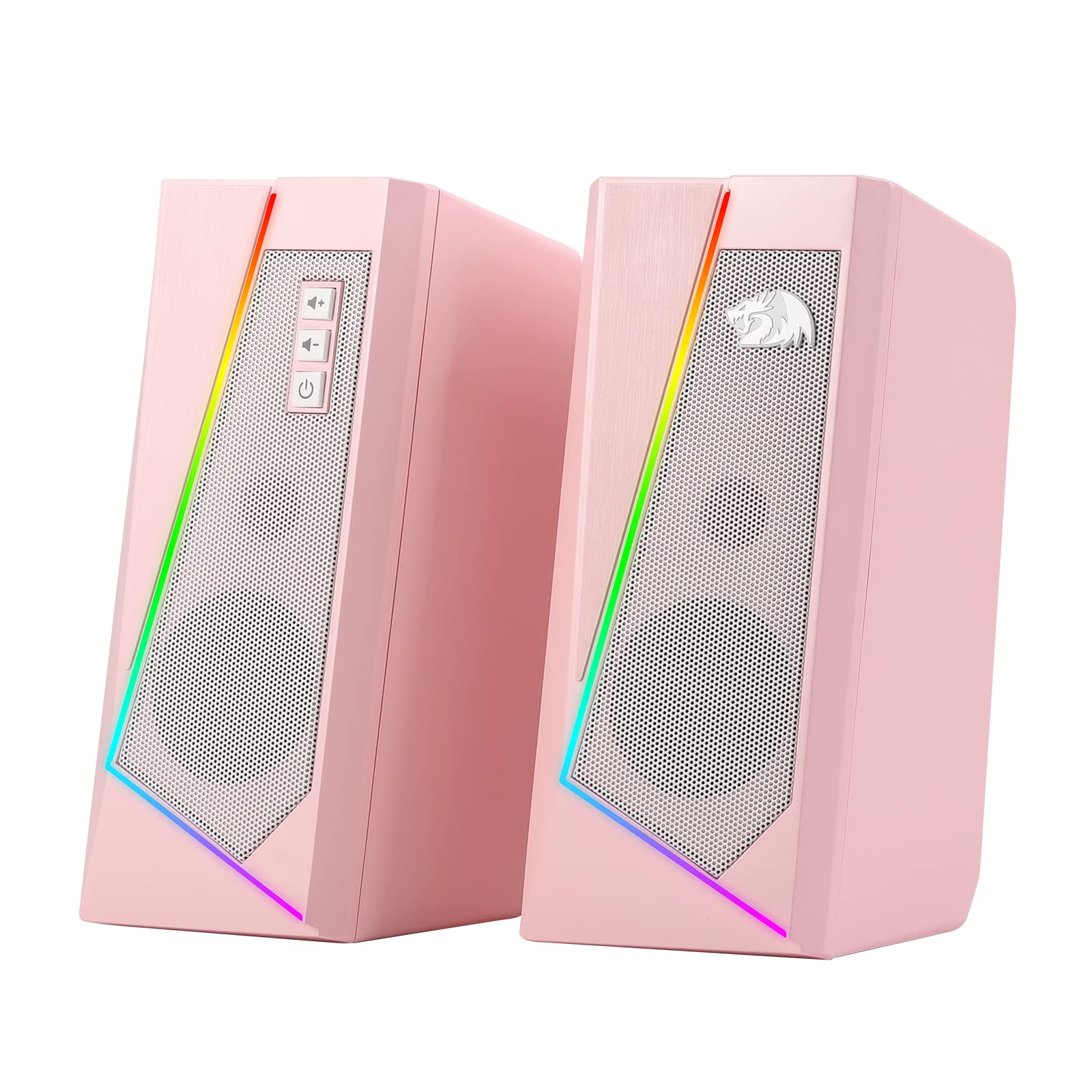 Foto 2 pulgar | Altavoces De Sobremesa Redragon Gs520 Rgb 2.0 Canal Usb Rosa - Venta Internacional.