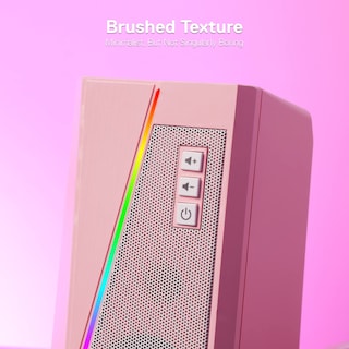 Foto 6 | Altavoces De Sobremesa Redragon Gs520 Rgb 2.0 Canal Usb Rosa - Venta Internacional.