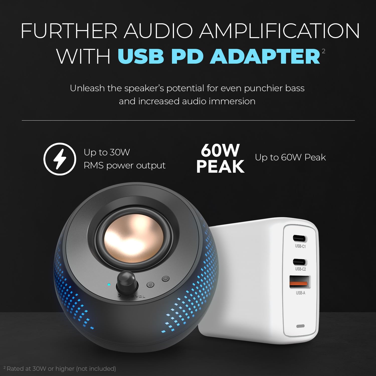 Foto 5 pulgar | Altavoces Para Ordenador Creative Pebble X 2.0 Usb-c Bluetooth 5.3 - Venta Internacional.