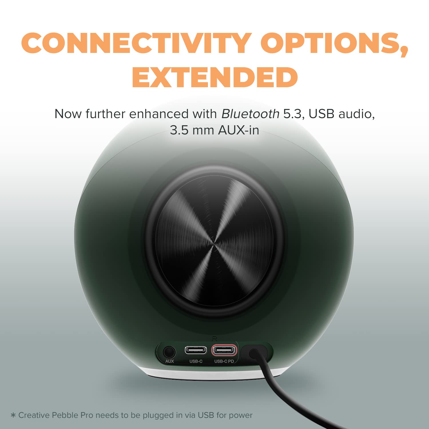 Foto 6 pulgar | Altavoces Para Ordenador Creative Pebble Pro Usb-c Bluetooth 5.3 - Venta Internacional.