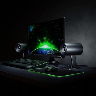 Foto 6 | Altavoces Para Juegos De Pc Razer Nommo Custom Tejido De Fibra De Vidrio - Venta Internacional
