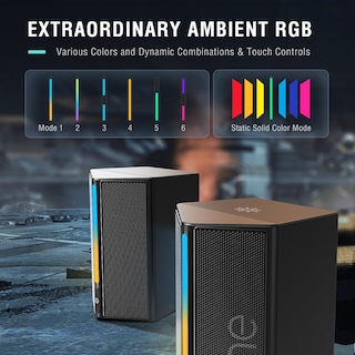 Foto 3 | Altavoces de Ordenador Fifine Ampligame A20 Rgb 2.0ch Para Pc/portátil - Venta Internacional