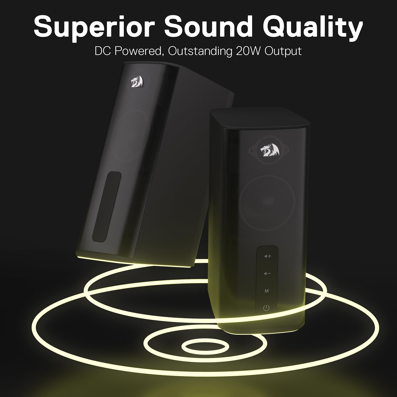 Foto 4 pulgar | Altavoz De Sobremesa Redragon Gs814 De 20 W Con Salida Bt 5.0/3.5 Mm Aux - Venta Internacional.