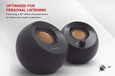 Foto 3 | Altavoces De Sobremesa Creative Pebble 2.0 Usb Far Field White - Venta Internacional.