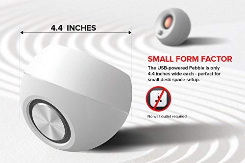 Foto 7 pulgar | Altavoces De Sobremesa Creative Pebble 2.0 Usb Far Field White - Venta Internacional.