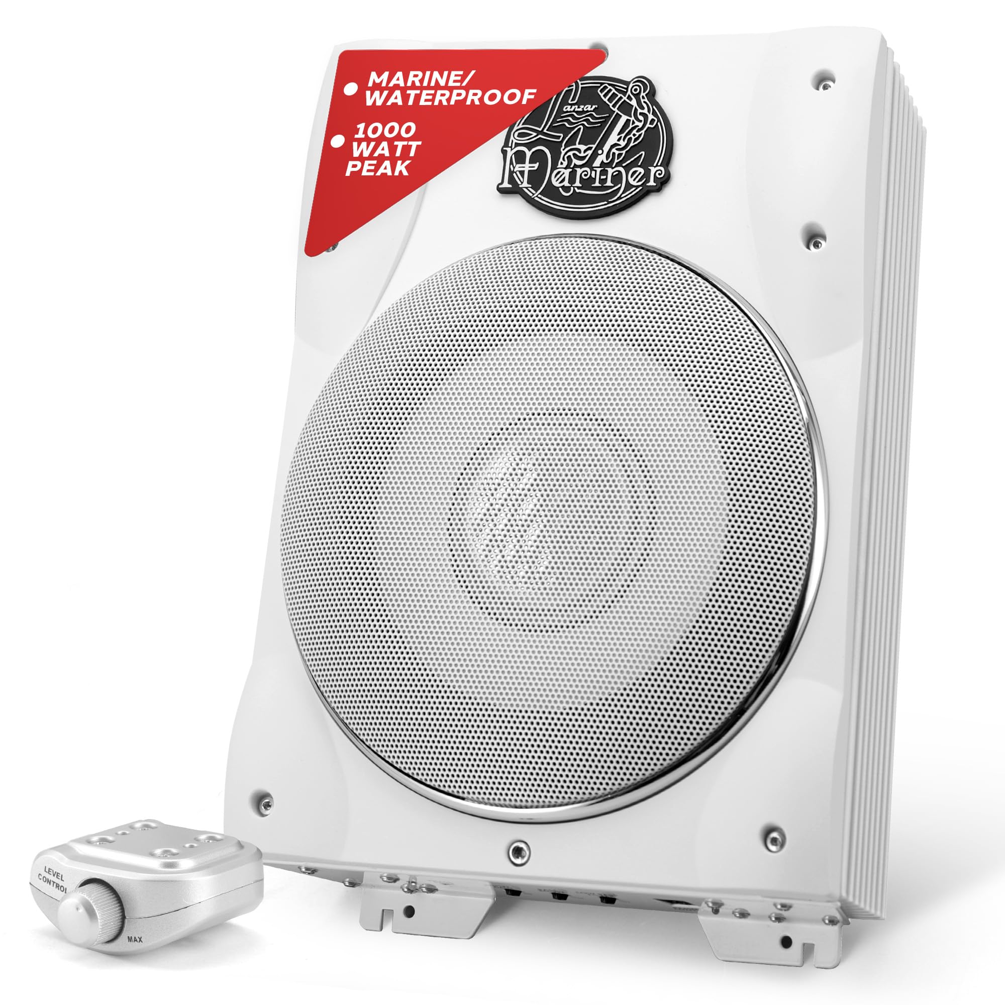 Foto 2 pulgar | Subwoofer Lanzar 8, 1000 W, Perfil Bajo, Marino, Resistente Al Agua - Venta Internacional.
