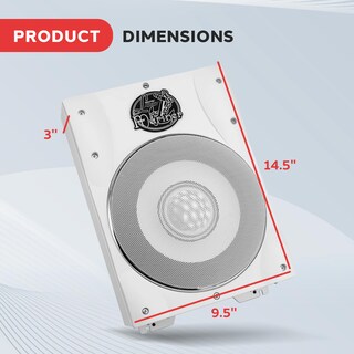Foto 6 | Subwoofer Lanzar 8, 1000 W, Perfil Bajo, Marino, Resistente Al Agua - Venta Internacional.