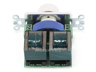 Foto 2 | Controlador De Volumen De Altavoz Monoprice 108242 Rms 75w Blanco - Venta Internacional.
