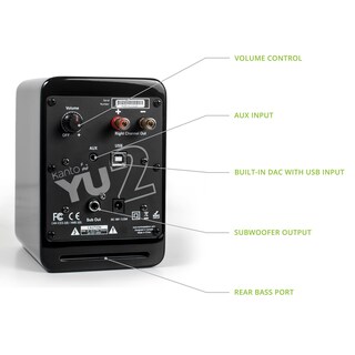 Foto 3 | Altavoces Kanto 100 w para Pc-Venta Internacional