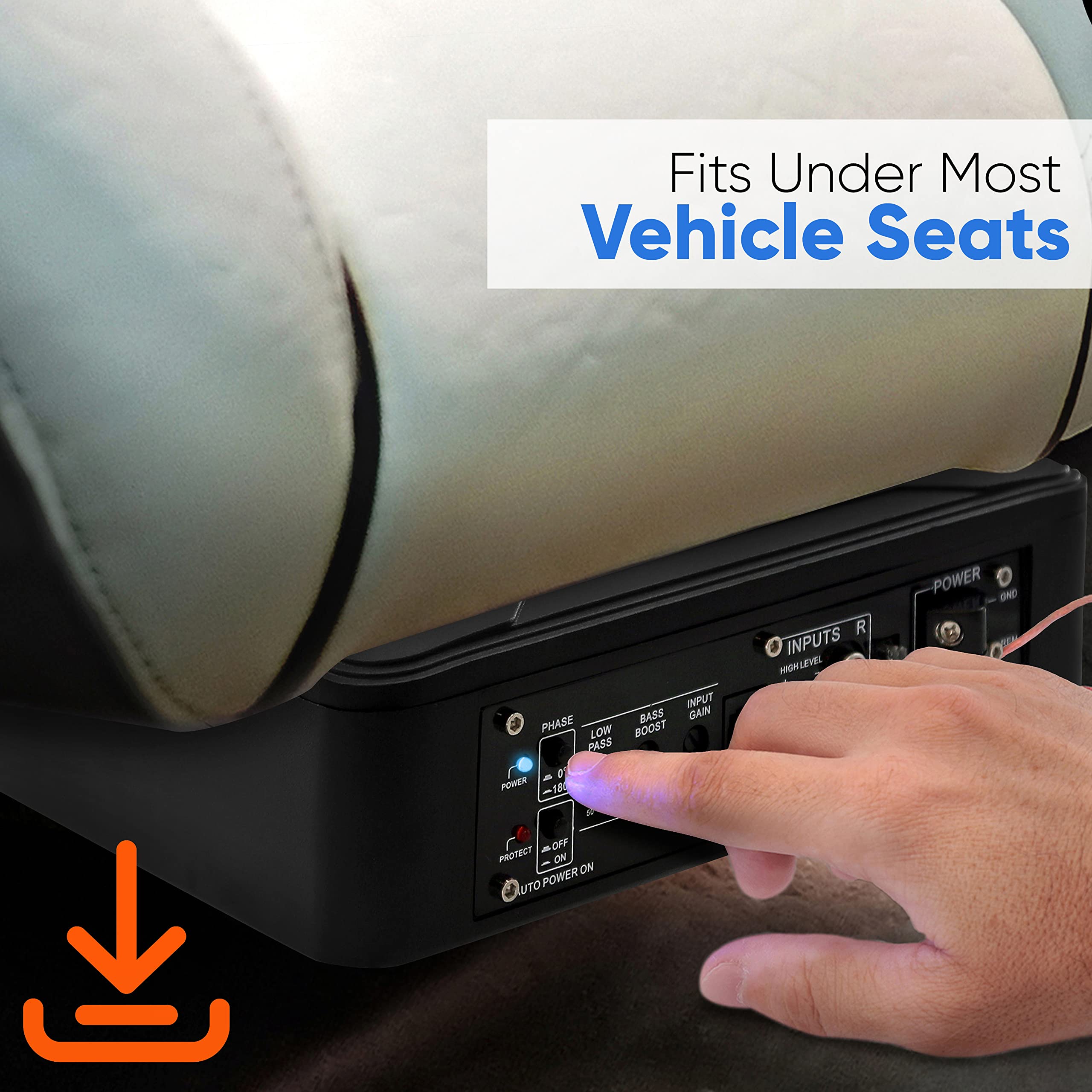 Foto 5 pulgar | Sistema De Subwoofer Amplificado Pyle Plbx8a 600w Para Coche - Venta Internacional.