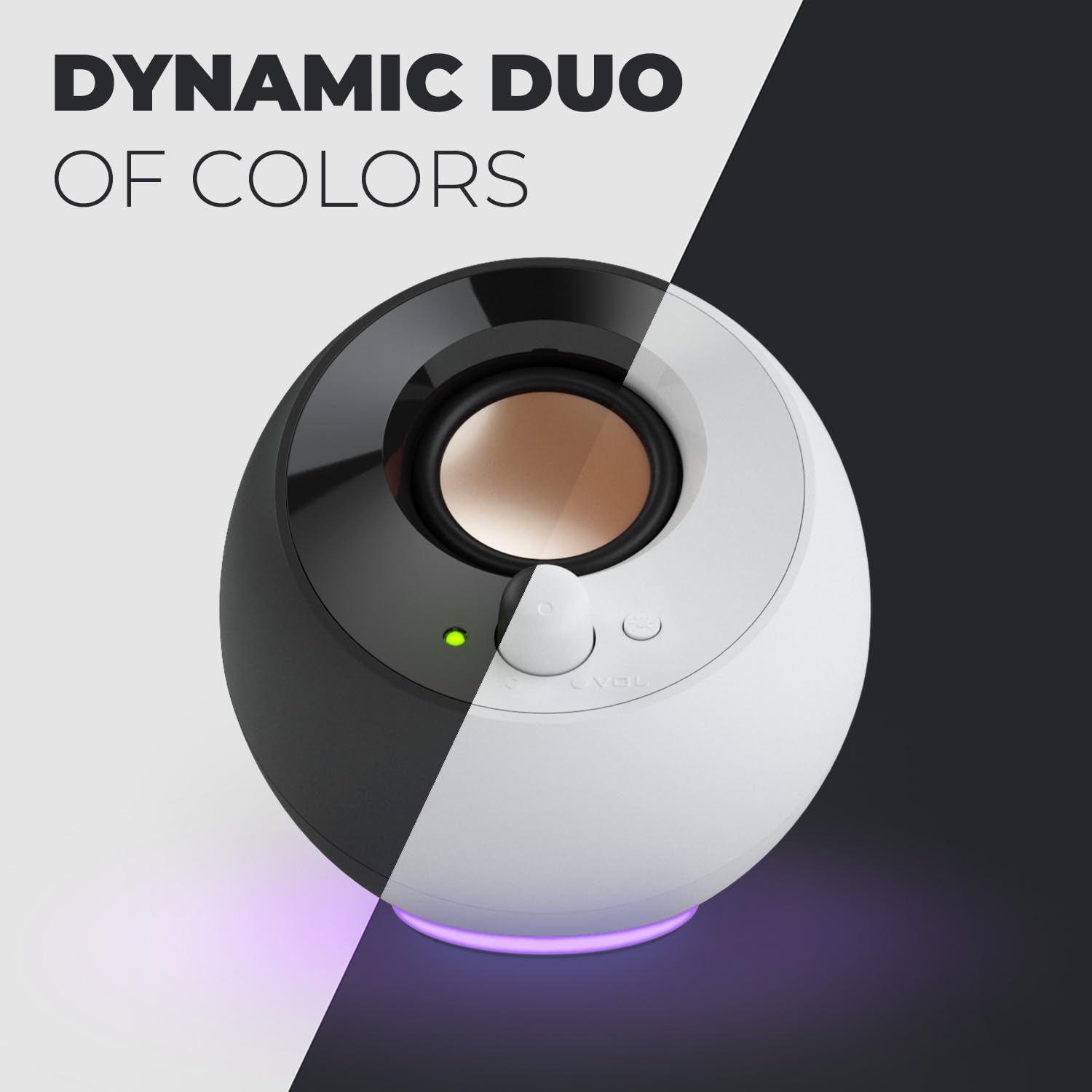 Foto 4 | Altavoces Para Pc Creative Pebble Se 2.0 Con Alimentación Usb C Y Rgb - Venta Internacional.