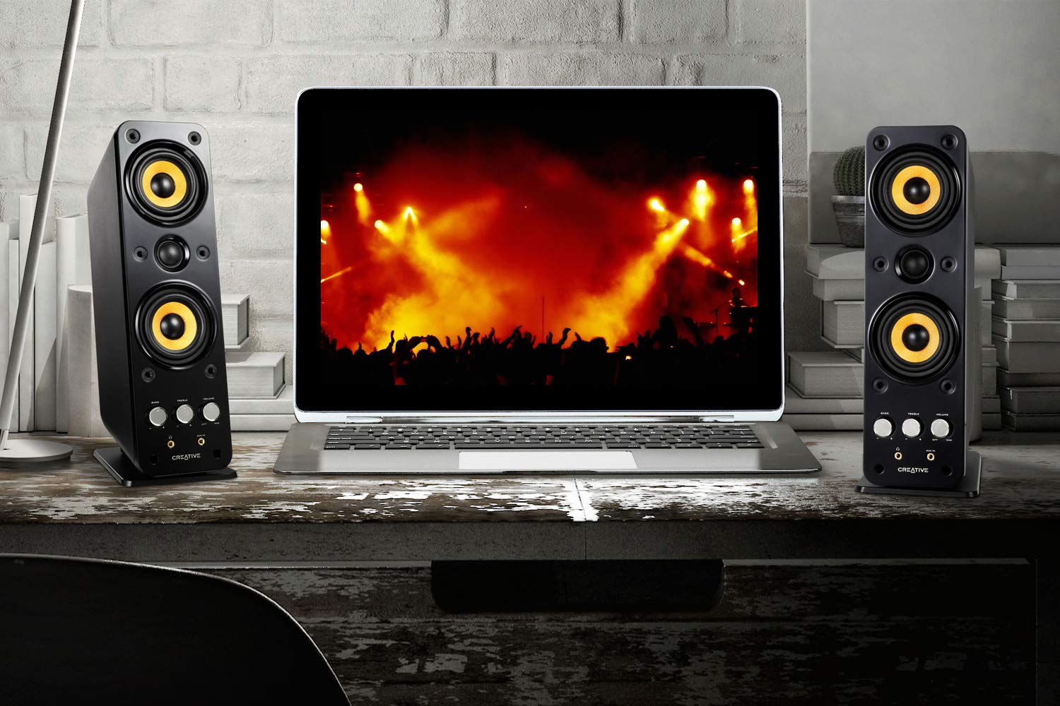 Foto 6 pulgar | Sistema de Altavoces Creative Gigaworks T40 Series Ii 2.0 Negro - Venta Internacional