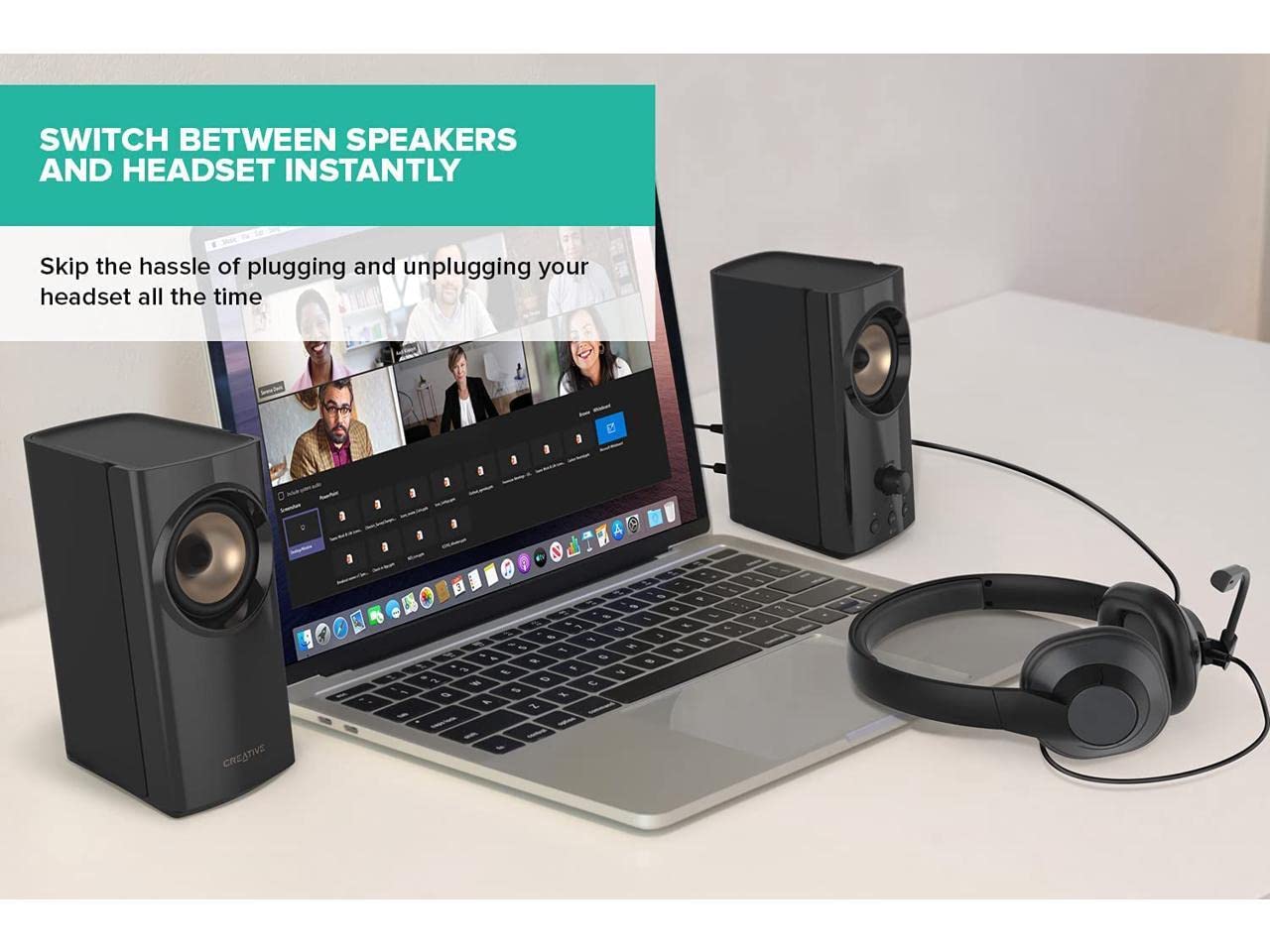 Foto 5 | Bocinas para Computadora Creative T60 2.0 - Venta Internacional