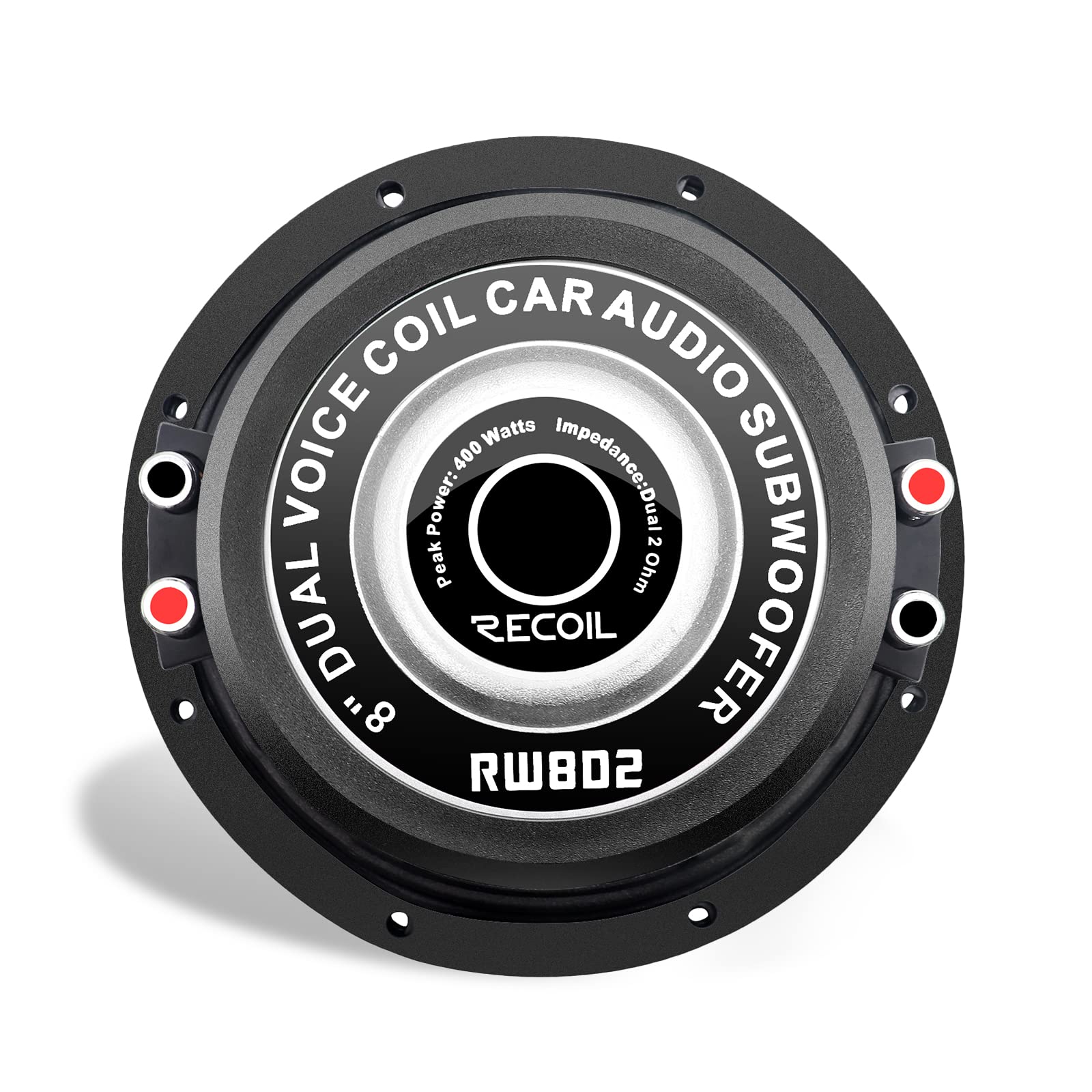 Foto 6 pulgar | Subwoofer Para Coche Recoil Rw8d2 Echo Series 8'' 200 W Rms 400 W Peak - Venta Internacional.