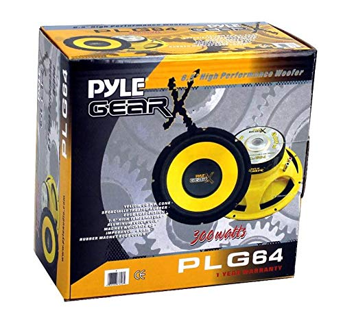 Foto 4 | Altavoz Pyle Plg64 De 6,5 Pulgadas Y 300 W De Potencia Máxima Para Estéreo De Coche - Venta Internacional.