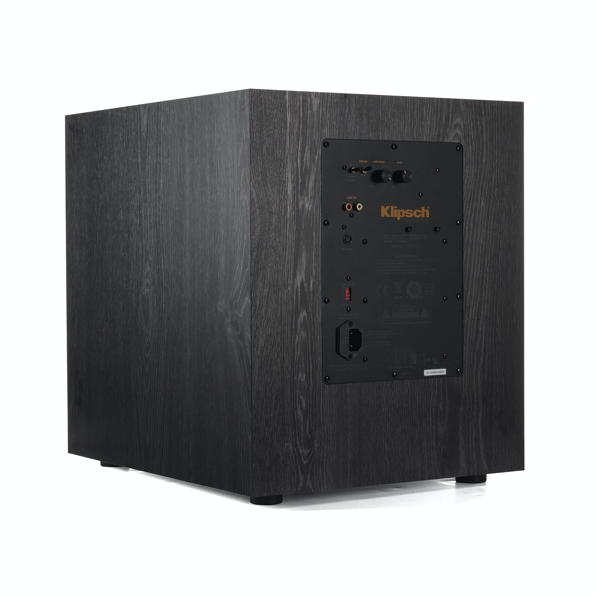 Foto 6 pulgar | Subwoofer Amplificado Klipsch Spl-120 30 Cm 600 W Negro - Venta Internacional.