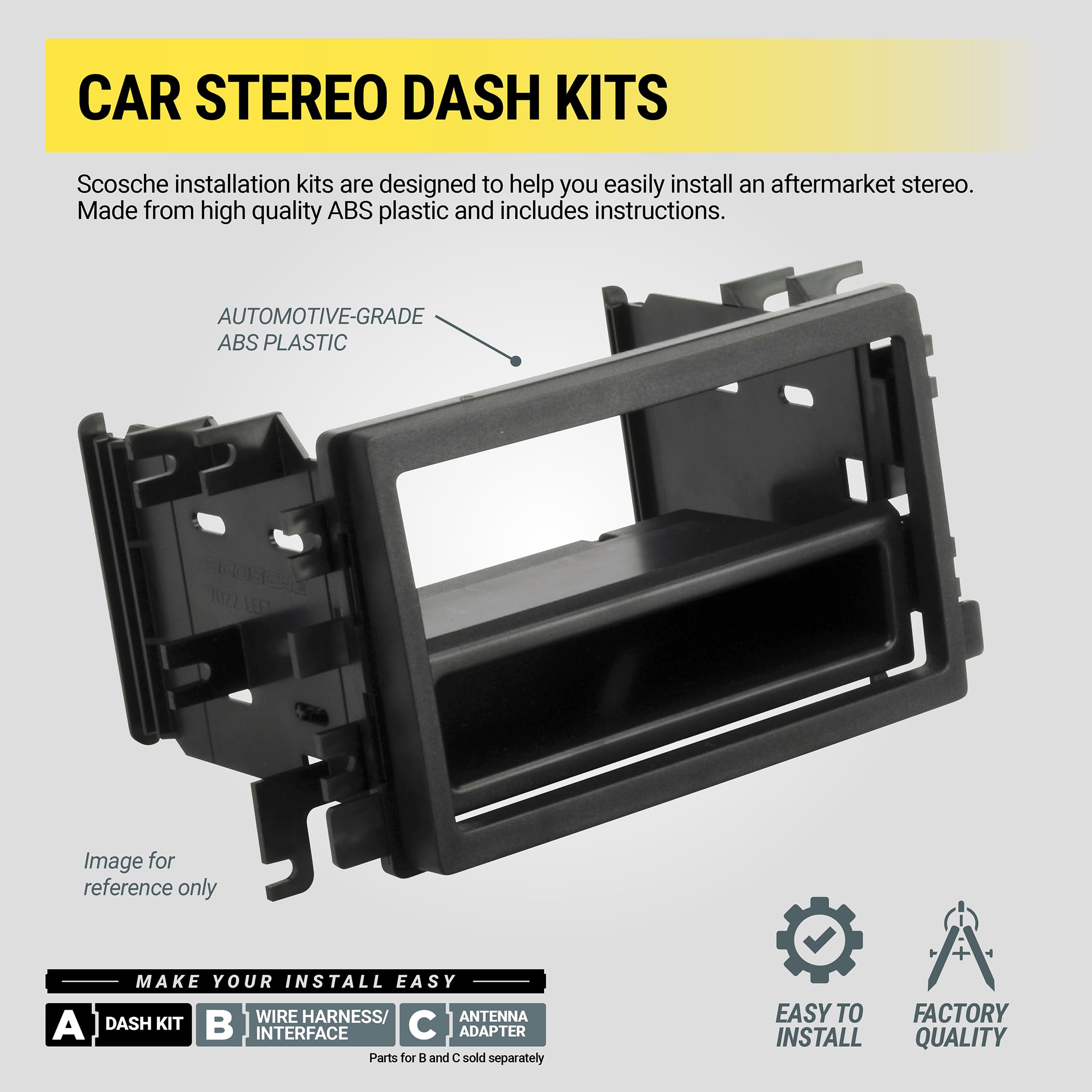 Foto 6 pulgar | Caja De Instalación Estéreo Para Coche Scosche Udeb Universal - Venta Internacional.