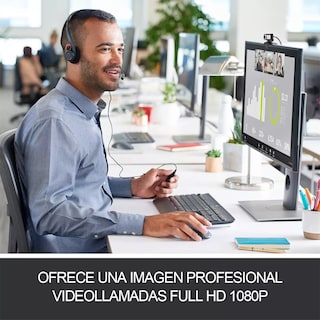 Foto 3 | Cámara Web Usb Full Hd con Micrófono para Pc Eo Safe Imports Esi-12541 Multicolor