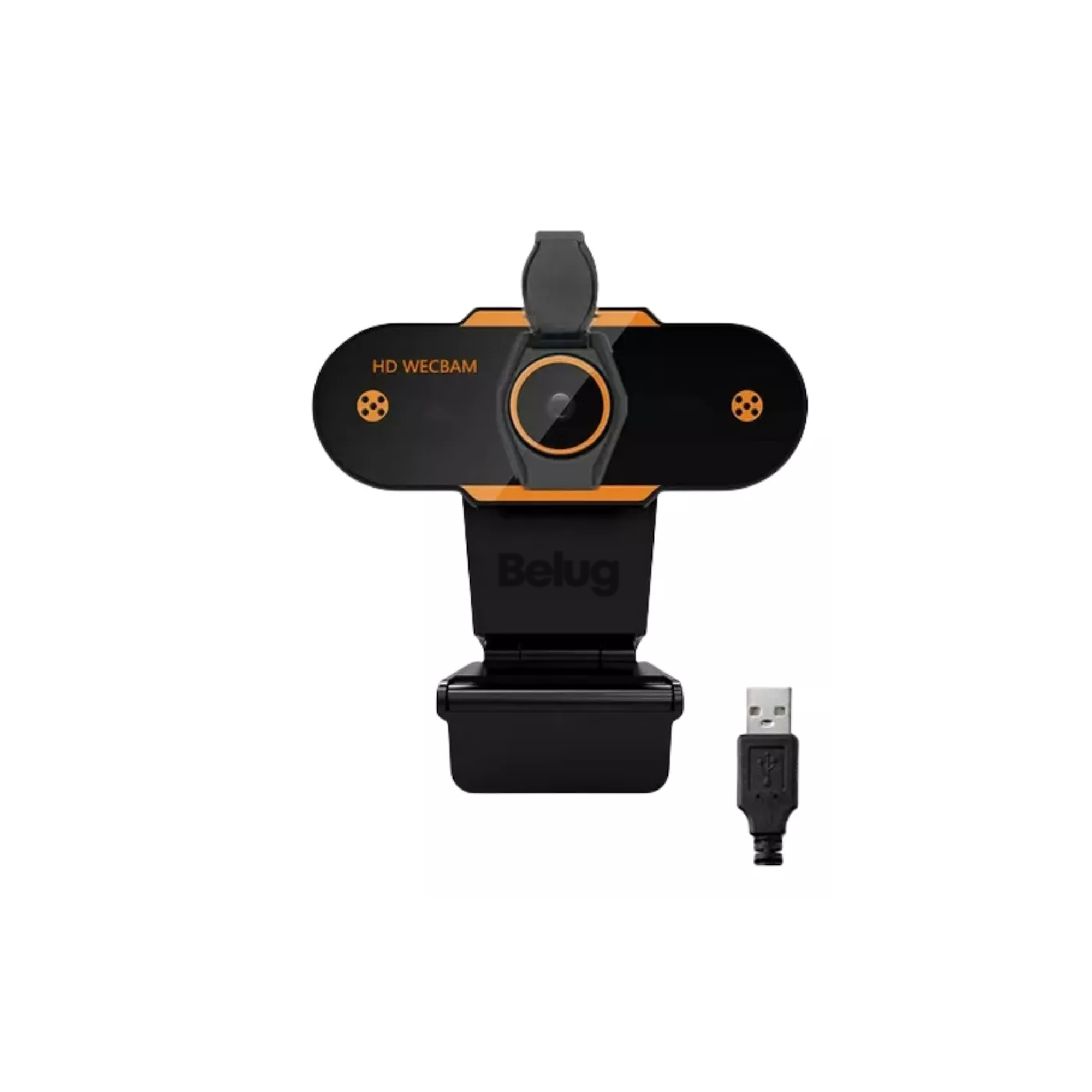 Cámara Web Negra USB Full HD 1080p 2K con Micrófono 30fps para PC $749