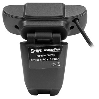 Foto 4 | Camara Web Ghia 720p 30fps Micrófono Usb 2.0 Negro Gwc1