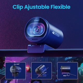 Foto 6 | Webcam Emeet S600 4k Enfoque Automático Reducción De Ruido Cámara Web 1080p@60fps Para Streaming