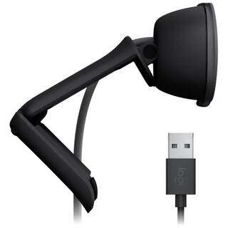 Foto 4 | Webcam Logitech Brio 100 Full Hd 1080p Usb Microfono Integrado Grafito