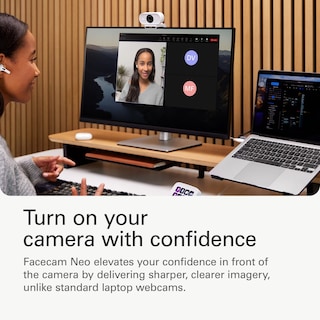Foto 2 | Cámara Web Elgato Facecam Neo Full Hd 1080p Con Obturador De Privacidad - Venta Internacional.
