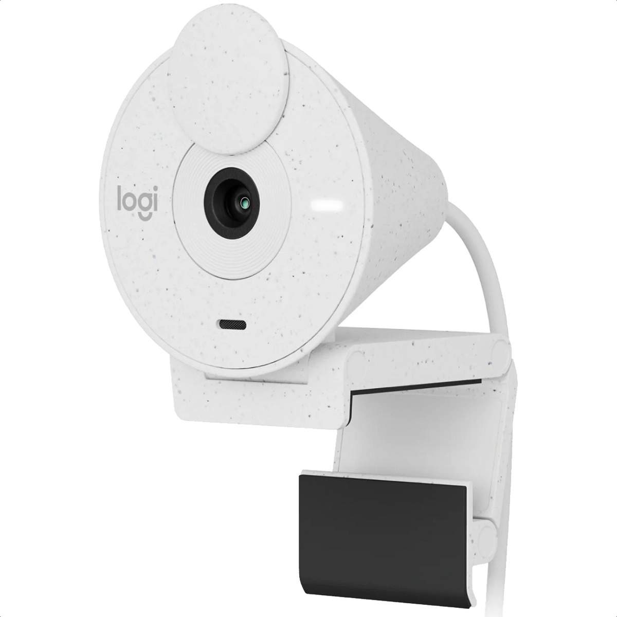 Foto 2 pulgar | Camara Web Logitech Brio 300 Usb-c Full Hd 1080p 2mp Microfono Blanco Crudo 960-001440