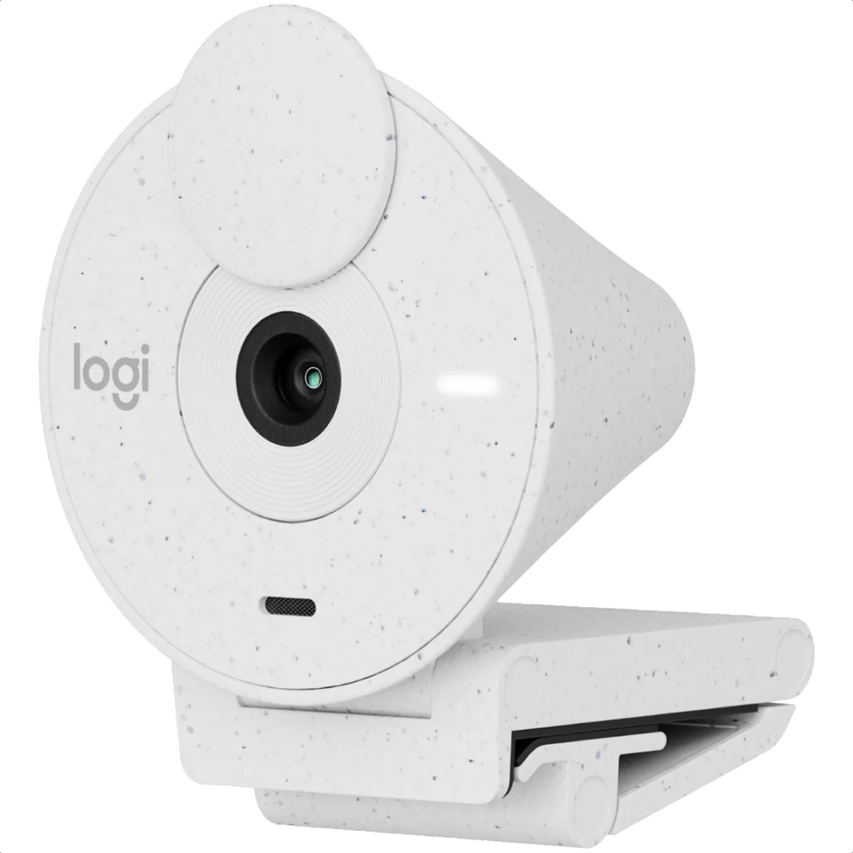 Foto 4 pulgar | Camara Web Logitech Brio 300 Usb-c Full Hd 1080p 2mp Microfono Blanco Crudo 960-001440