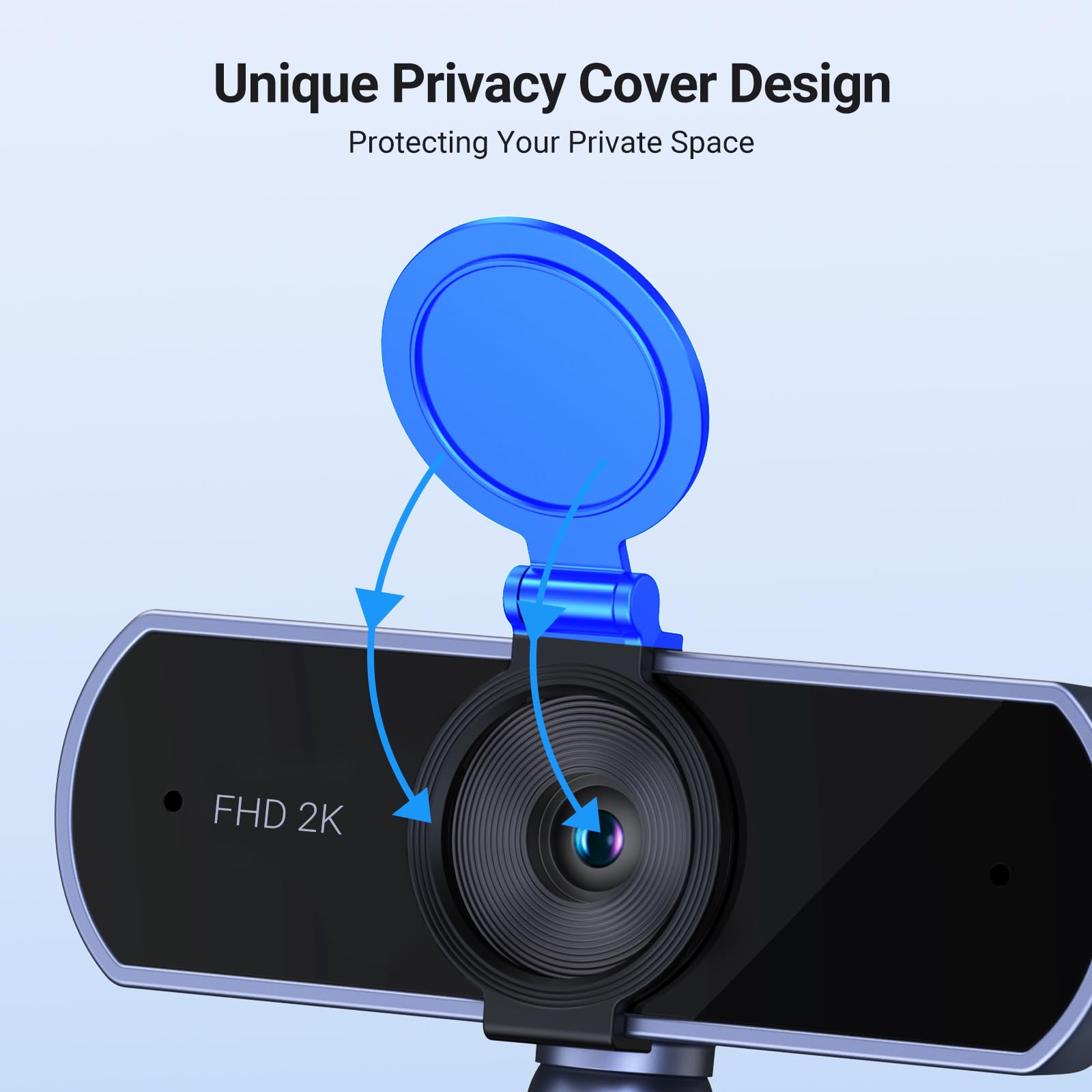 Foto 7 pulgar | Cámara Web Ugreen 2k Full Hd 1080p con Enfoque Automático y Cubierta de Privacidad - Venta Internacional