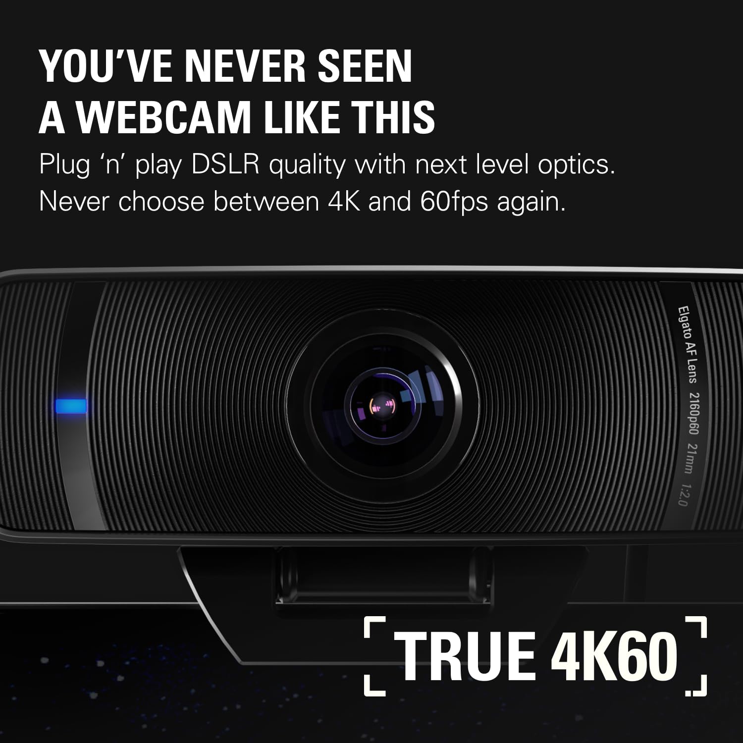 Foto 3 pulgar | Cámara Web Elgato Facecam Pro True 4k60 Ultra Hd Para Streaming - Venta Internacional.