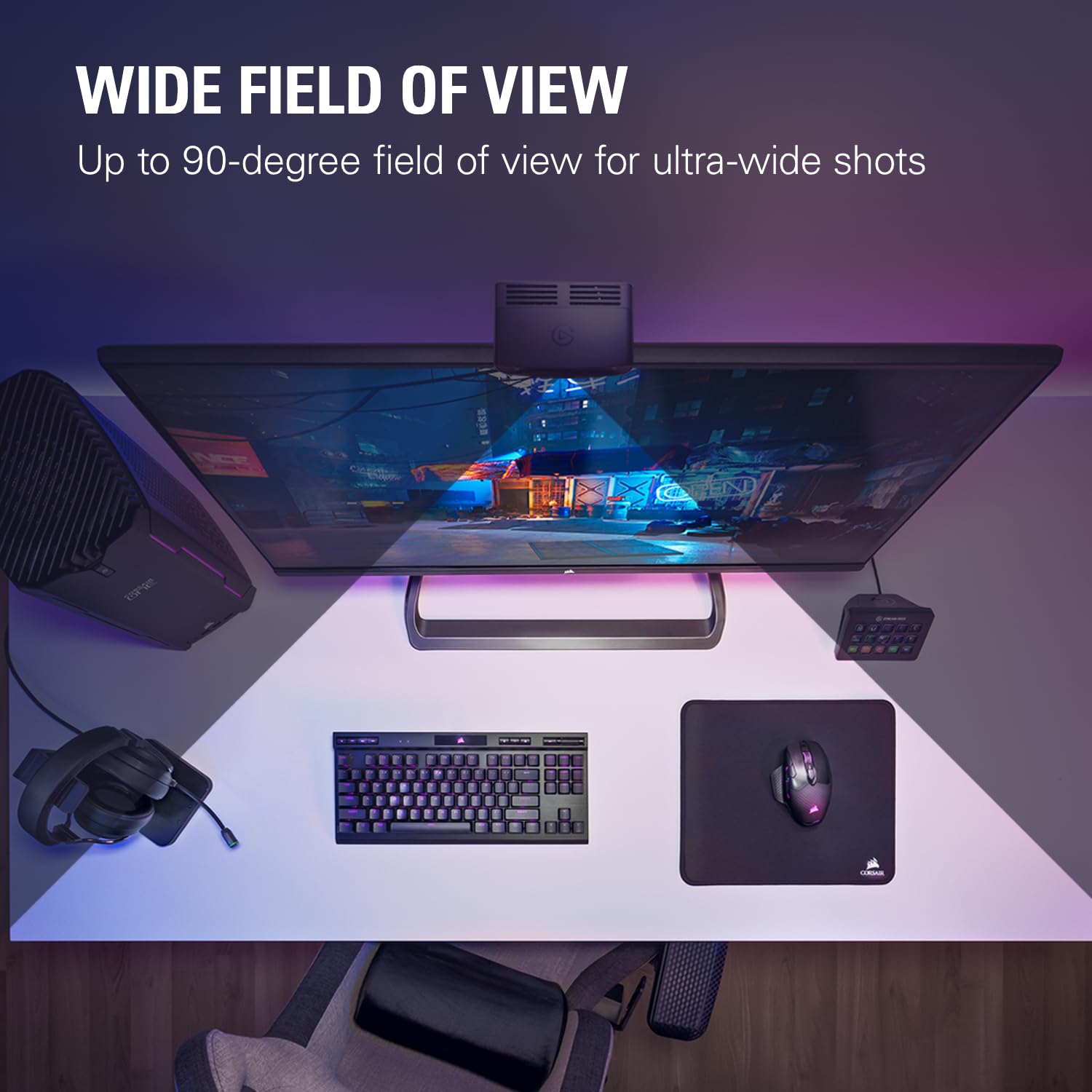 Foto 7 pulgar | Cámara Web Elgato Facecam Pro True 4k60 Ultra Hd Para Streaming - Venta Internacional.
