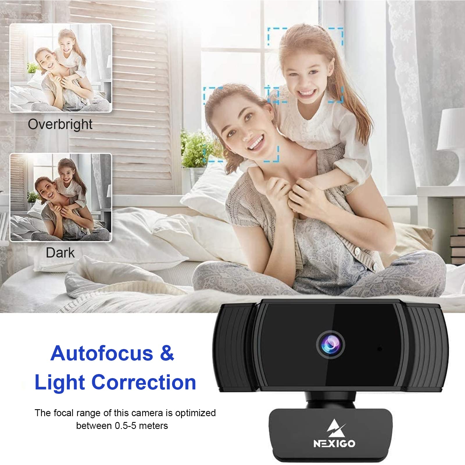 Foto 4 pulgar | Cámara Web Nexigo N930af Con Micrófono 1080p Hd Usb Para Escritorio - Venta Internacional.
