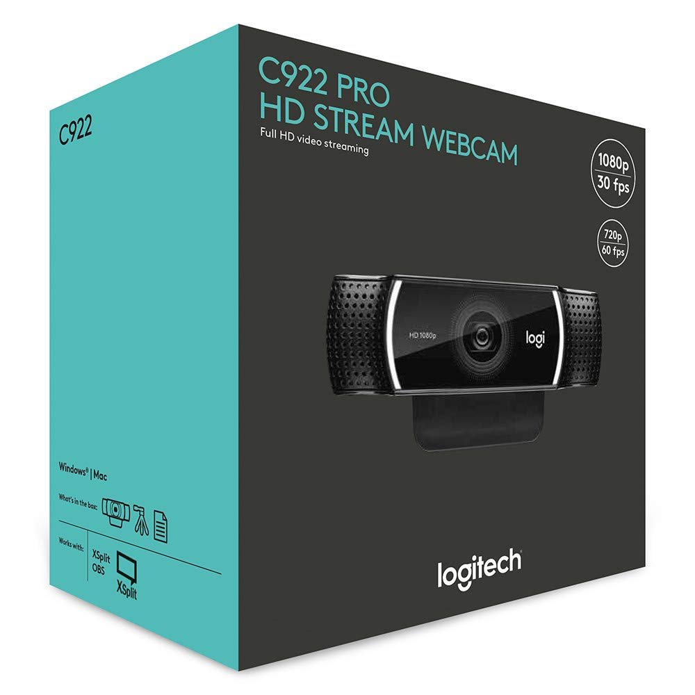 Foto 7 pulgar | Cámara Web Logitech Hd C922 Pro 1080p Para Streaming Con Trípode - Venta Internacional.