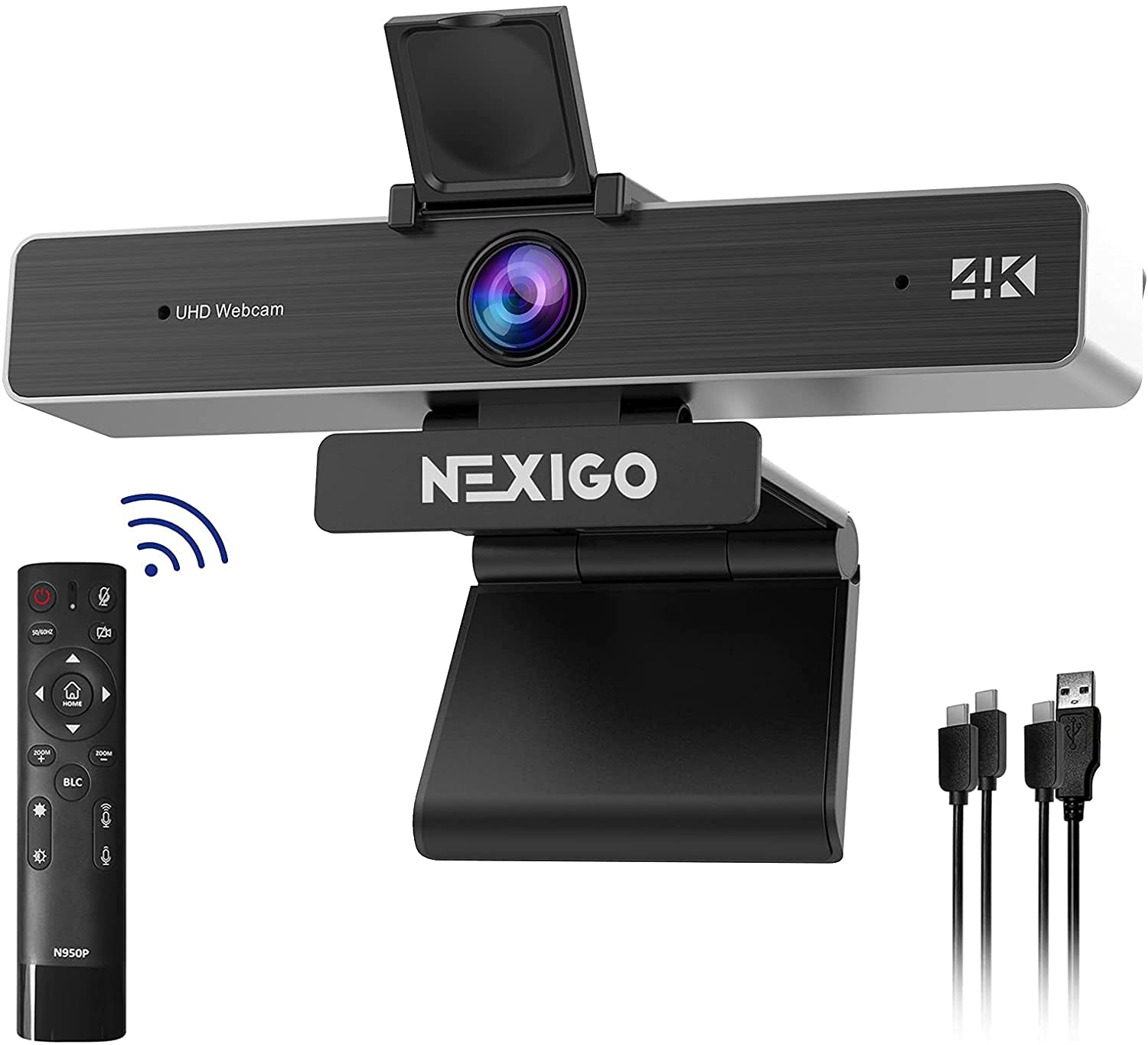 Foto 1 | Cámara Web Nexigo N950p 4k Con Sensor Sony De 8.5 Mp Con Zoom 4k Y Control Remoto - Venta Internacional.