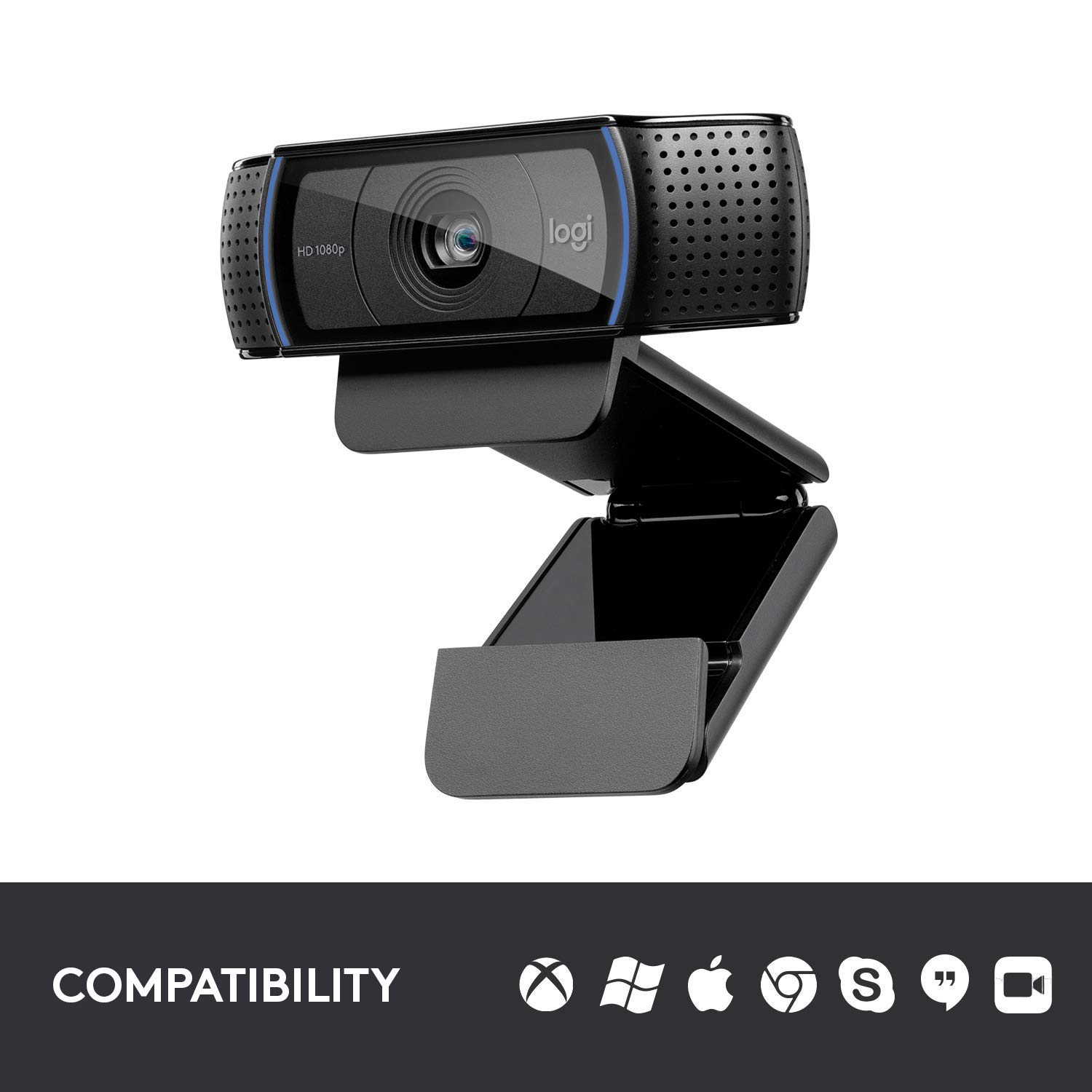 Foto 5 | Cámara Web Logitech Hd Pro C920 1080p Para Escritorio O Portátil - Venta Internacional.