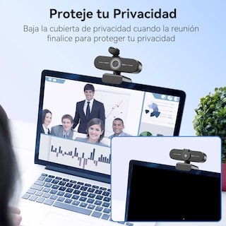 Foto 8 | Cámara Web Emeet C60e 4k Ángulo De Visión De 73° Cancelación De Ruido