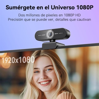 Foto 2 | Cámara Web Emeet C60e Af 1080p Ángulo De Visión De 73° Cancelación De Ruido
