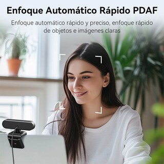 Foto 4 | Cámara Web Emeet C60e Af 1080p Ángulo De Visión De 73° Cancelación De Ruido