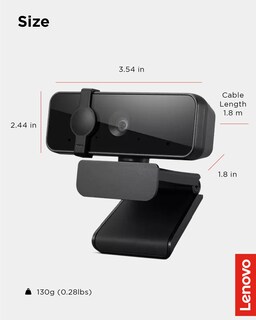 Foto 7 | Cable Usb 2.0 De 1,8 M Para Cámara Web Lenovo Essential Full Hd 1080p - Venta Internacional.