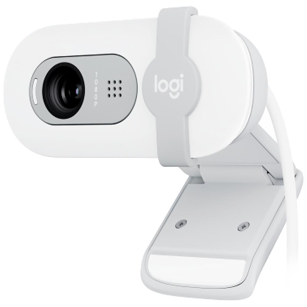 Foto 4 pulgar | Webcam Logitech Brio 100 Full Hd 1080p Usb Microfono Integrado Off White